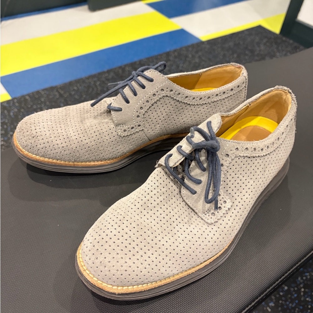 Cole Haan Men’s Grey Oxford Shoes